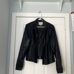 A New Day Black Leather Jacket